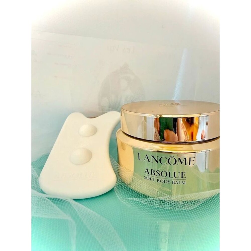 Lancome Absolue Soft Body Balm 190ml & Body Gua Sha Set Full Size, NIB